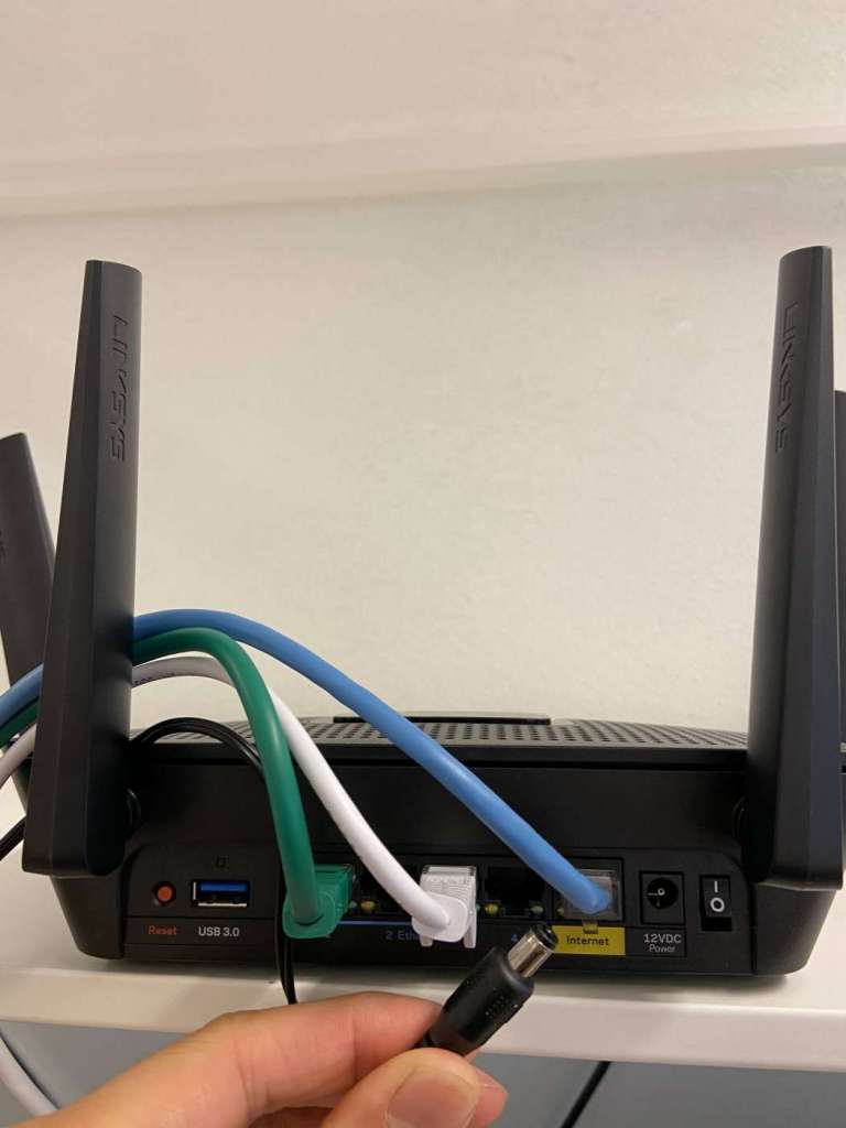 router reboot