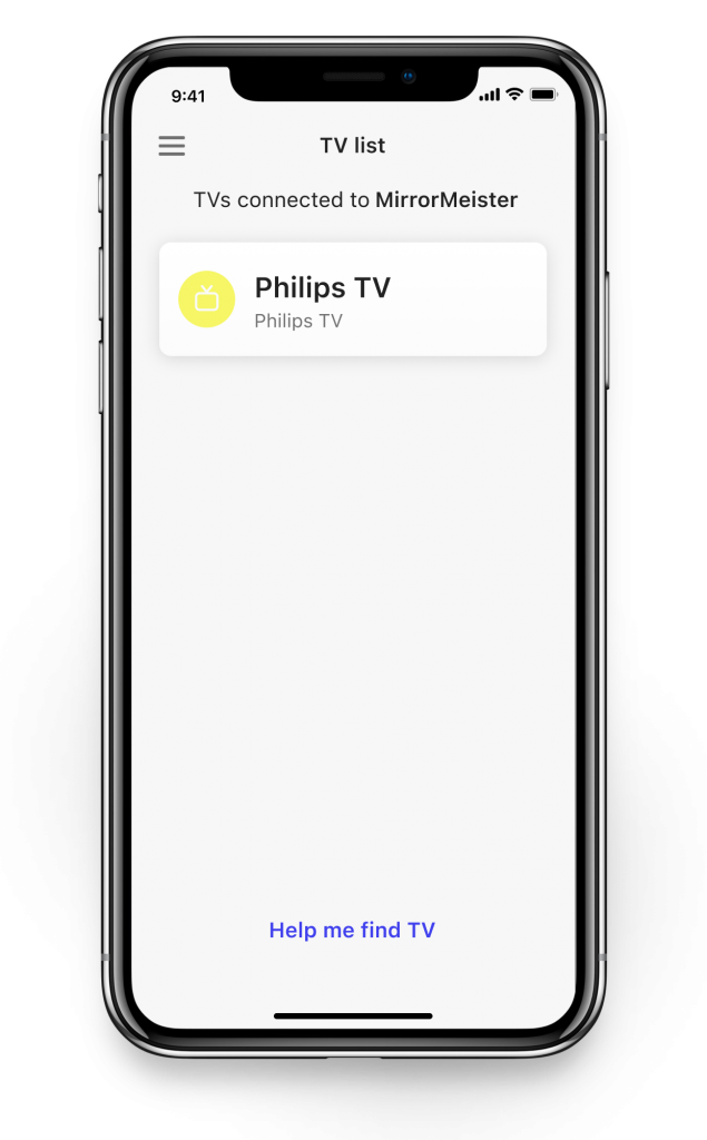 phone to philips television